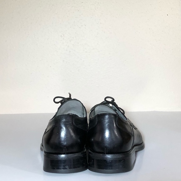 Stacy Adams Lace up Black Leather Shoe - Picture 3 of 6